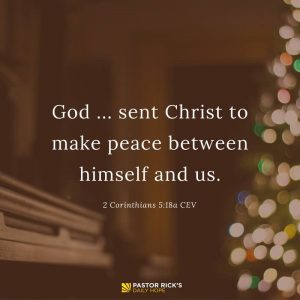 Three Kinds Of Peace God Wants To Give You This Christmas