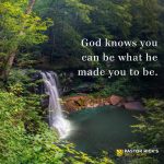 God Makes You New