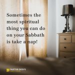 What Should You Do on the Sabbath?