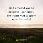 God Wants You to Grow Up