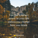 Change Your Thinking to Reduce Stress