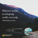 Walk Securely in Wisdom