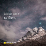Make Time to Serve at Work