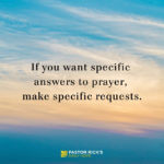 How to Pray Effectively
