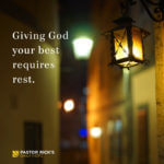 God Wants You to Rest