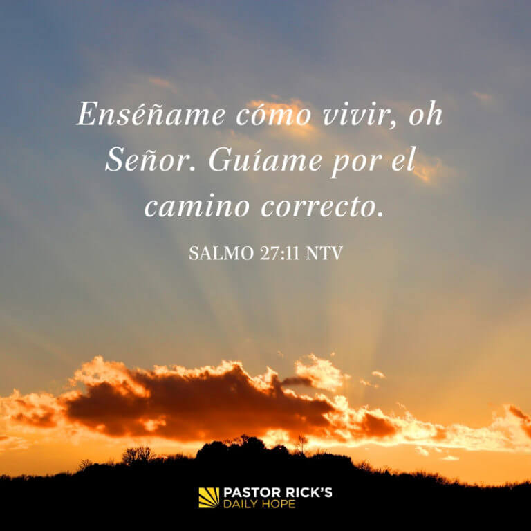 Dos Maneras En Que El Espíritu Santo Te Guía Pastor Ricks Daily Hope