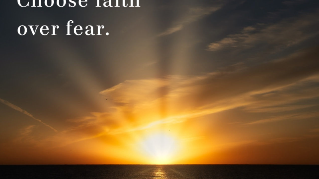 god over fear