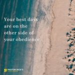 Finding God’s Best on the Other Side of Obedience