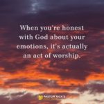God Can Handle Your Honesty