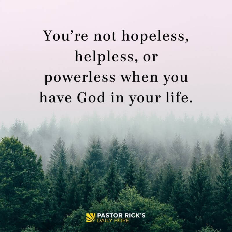 God’s Power Always Protects You - Pastor Rick's Daily Hope