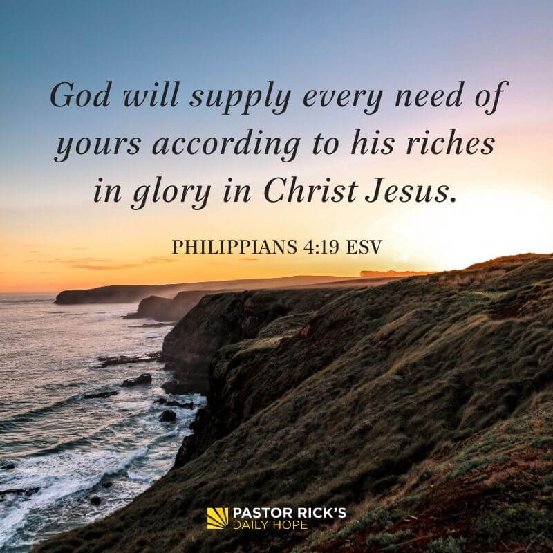 Pastor Rick Warren - Where is the glory of God? Just look around.  Everything created by God reflects his glory in some way. We see it  everywhere, from the smallest microscopic form