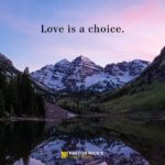 Love Is a Choice