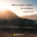 Every Person Is Worthy of Respect