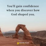 For Confidence, Plug in to God’s Power