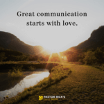 Start Your Conversations with Love