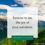 God Can Restore You After You Sin