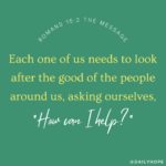 How Can You Help?