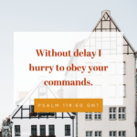 Delayed Obedience Is Disobedience