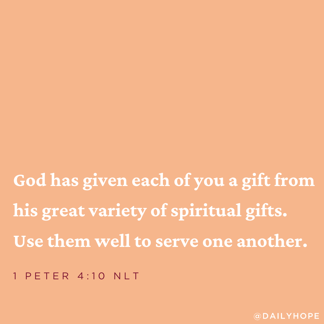 Four Ways to Use Your Spiritual Gifts - Pastor Rick's Daily Hope