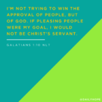 People Pleasing Is Idolatry