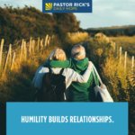 Humility Builds Relationships