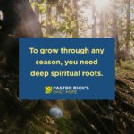 How Do You Develop Spiritual Roots?
