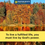Surrender to Live in God’s Power
