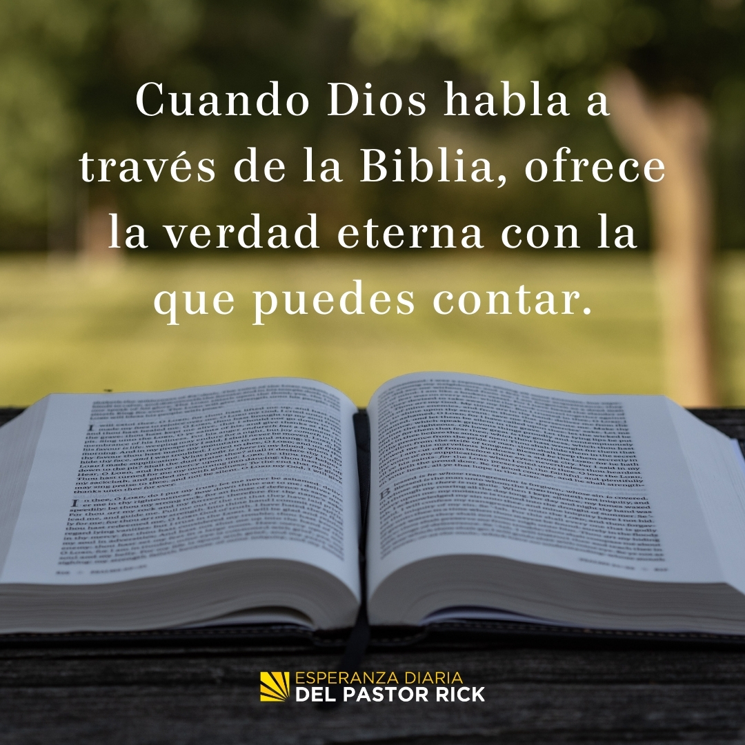 La Biblia El Manual Del Usuario De Dios Para La Vida Pastor Ricks