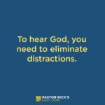 Three Things That Keep You from Hearing God