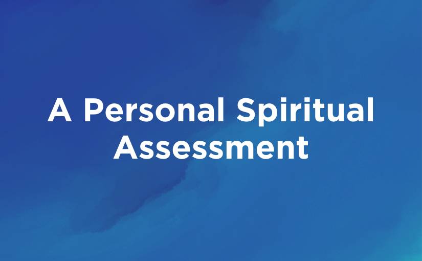 Download: A Personal Spiritual Assessment