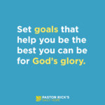 Will God Bless Your Goals?