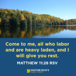 Jesus Wants to Share Your Burden
