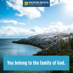 You Belong to the Family of God