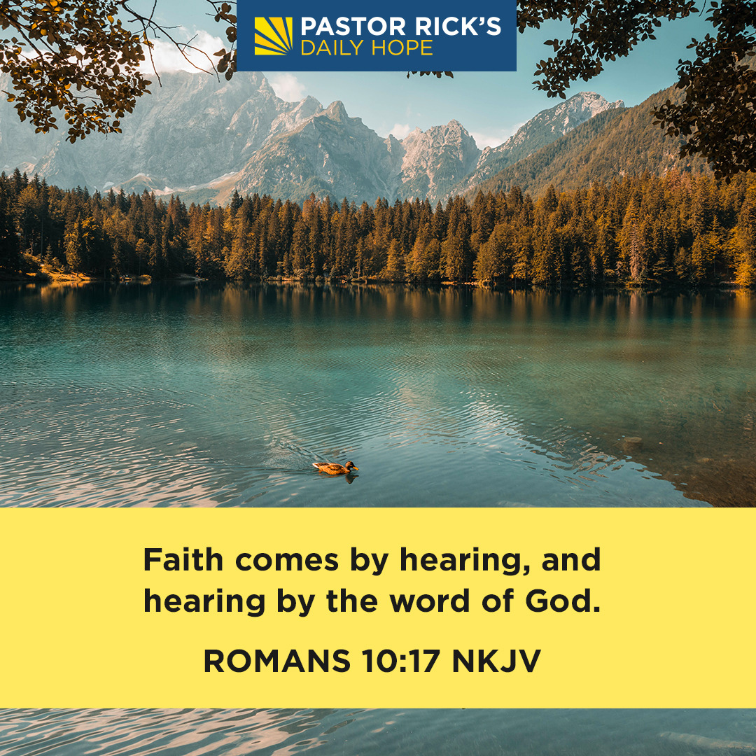 Two Ways God Grows Your Faith Pastor Rick s Daily Hope