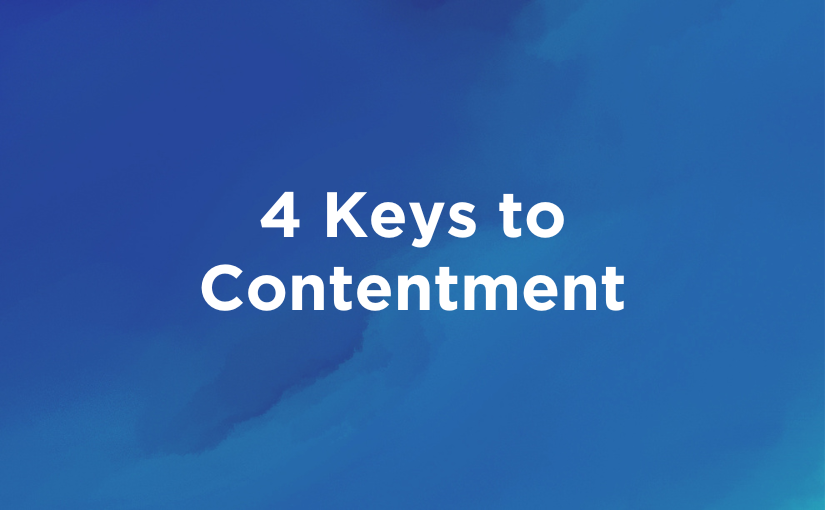 Download: 4 Keys to Contentment