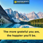 The More Grateful You Are, the Happier You’ll Be