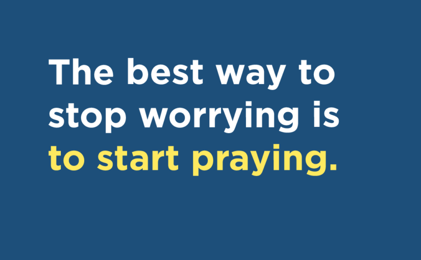 How to Stop the Worry Habit