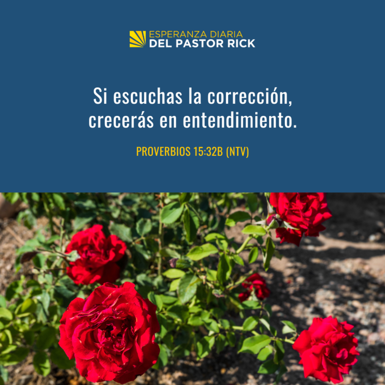 Tres Efectos De Un Espíritu Aprendiz Pastor Ricks Daily Hope