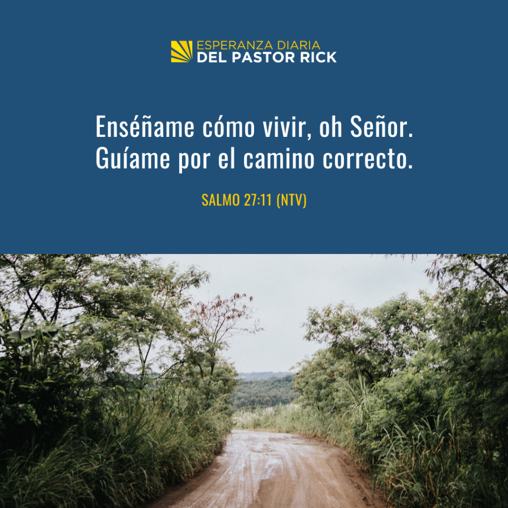 Dos Formas En Que El Espíritu Santo Te Guía Pastor Ricks Daily Hope