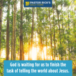The Great Commission: Let’s Finish the Task!