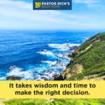 Make Intentional Decisions as You Follow God’s Dream