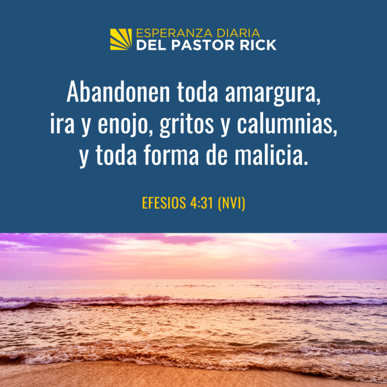 Cuatro Pasos Para Perdonar A Otros Pastor Ricks Daily Hope