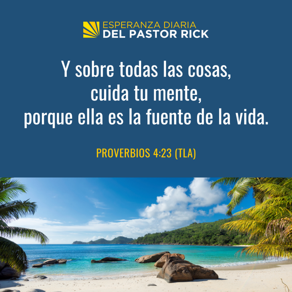 La Batalla Por La Pureza Sexual Empieza En Tu Mente Pastor Rick S Daily Hope