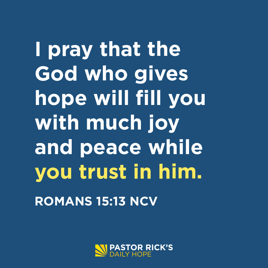 Are You Using Your Spiritual Gifts to Bless Others? - Pastor Rick's Daily  Hope