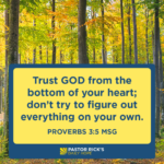Trusting God Means Obeying Him Completely