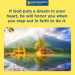 How To Trust God for Your Big Dream