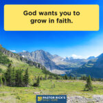 Grow, Sow, and Go in Faith