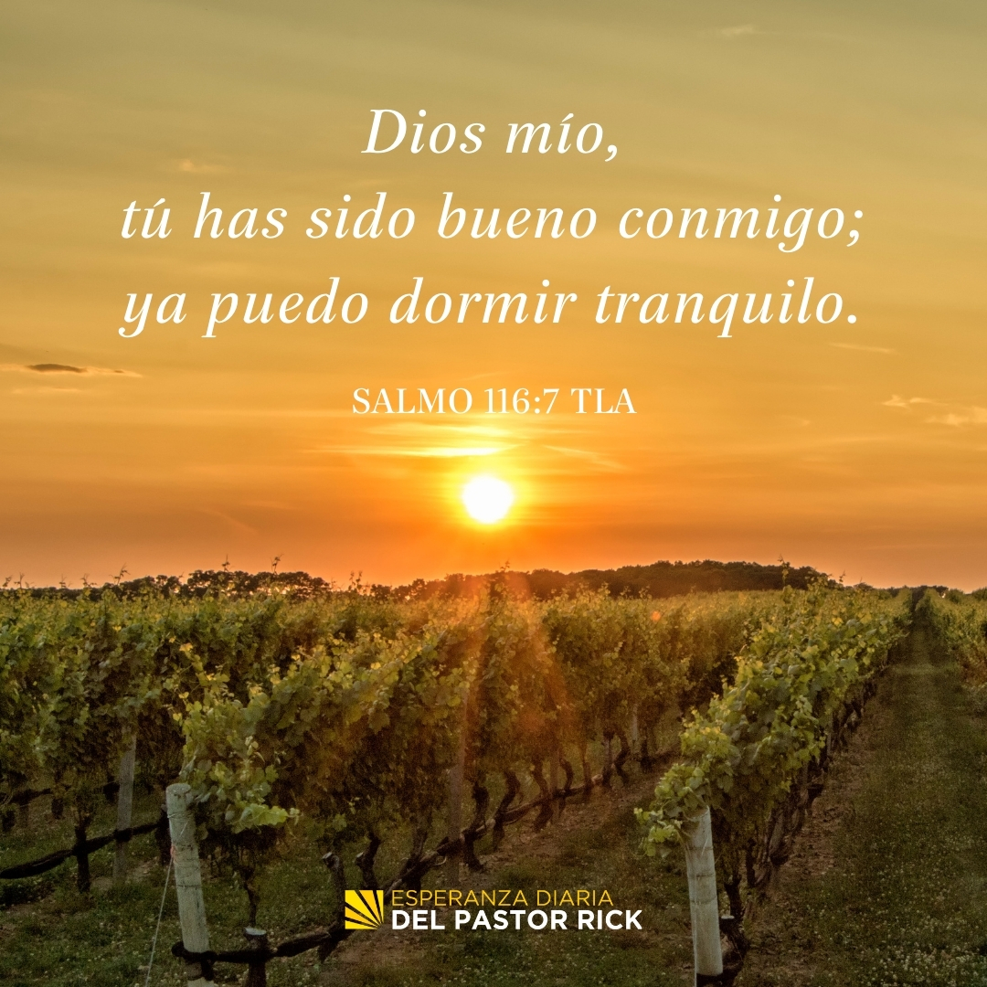 Confiar En Dios Es Bueno Para Tu Salud Pastor Ricks Daily Hope 2146