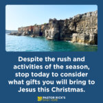 Your Christmas Gift to Jesus