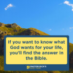 God Blesses Your Life When You Study His Word